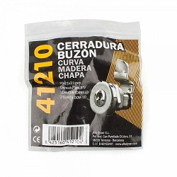 Compra CERRADURA BUZÓN HANDLOCK MADERA BTV 202 CURVA CROMADA al mejor precio