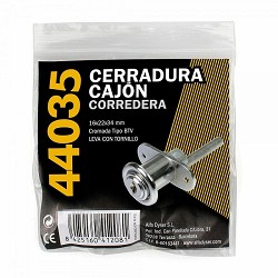 Compra CERRADURA CAJÓN HANDLOCK CROMADA CORREDERA al mejor precio