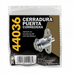 Compra CERRADURA PUERTA CORREDERA HANDLOCK CROMADA al mejor precio