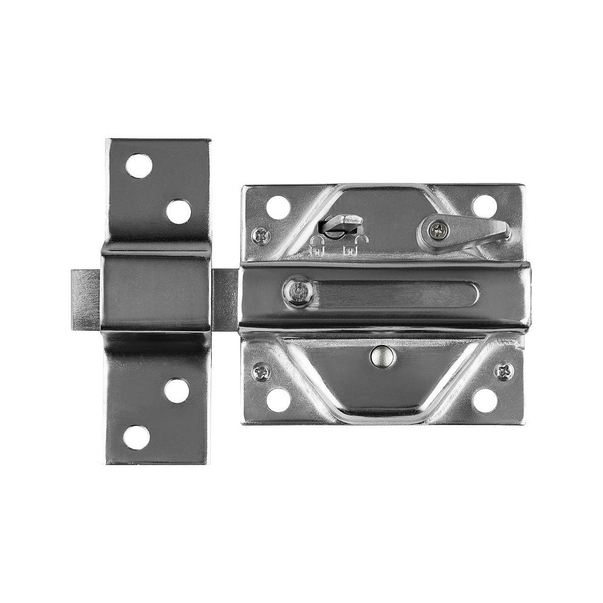 Compra CERROJO LLAVE SERRETA HANDLOCK CROMADO 85MM CON BLOQUEO al mejor precio