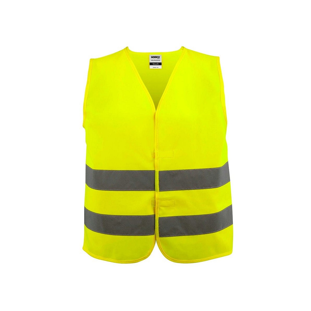 Compra CHALECO REFLECTANTE AMARILLO WORKFIT TALLA L al mejor precio