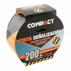 Compra CINTA SEÑALIZACIÓN COMPACT AMARILLA/NEGRA al mejor precio