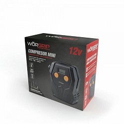 Compra COMPRESOR MINI COCHE WORGRIP 12V 10BAR al mejor precio