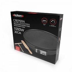 Compra CREPERA ELÉCTRICA 1000W 30CM KUKEN al mejor precio