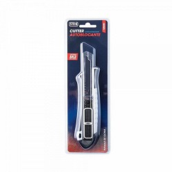 Compra CUTTER AUTOBLOCANTE STEIN GOMA 18 MM CON RETROCESO CUCHILLA SK2 al mejor precio