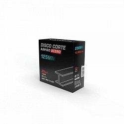 Compra DISCO CORTE RÁPIDO ACERO VATTON 125x1.6x22 MM al mejor precio