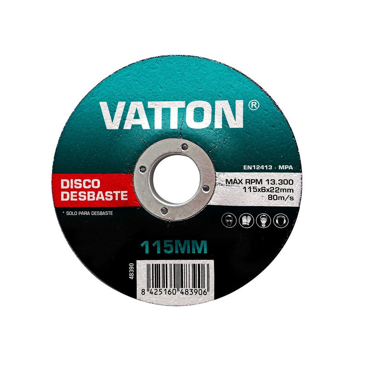 Compra DISCO DESBASTE VATTON 115MM 6,0MM al mejor precio