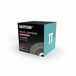 Compra DISCO LÁMINAS CORINDÓN VATTON 115MM GRANO 40 al mejor precio