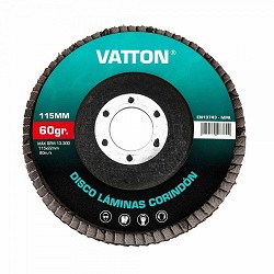 Compra DISCO LÁMINAS CORINDÓN VATTON 115MM GRANO 60 al mejor precio