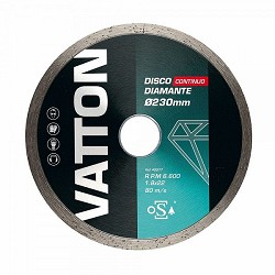 Compra DISCO OSA DIAMANTE CONTINUO 230MM VATTON al mejor precio