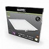 Compra DOWNLIGHT LED CUADRADO BLANCO MATEL 12W NEUTRA al mejor precio