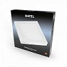 Compra DOWNLIGHT LED MATEL CUADRADO BLANCO SUPERFICIE 18W CHIP SAMSUNG LUZ FRÍA al mejor precio