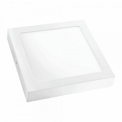 Compra DOWNLIGHT LED MATEL CUADRADO BLANCO SUPERFICIE 18W CHIP SAMSUNG LUZ NEUTRA al mejor precio