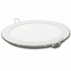 Compra DOWNLIGHT LED REDONDO PLANO MATEL BLANCO 18W FRÍA al mejor precio