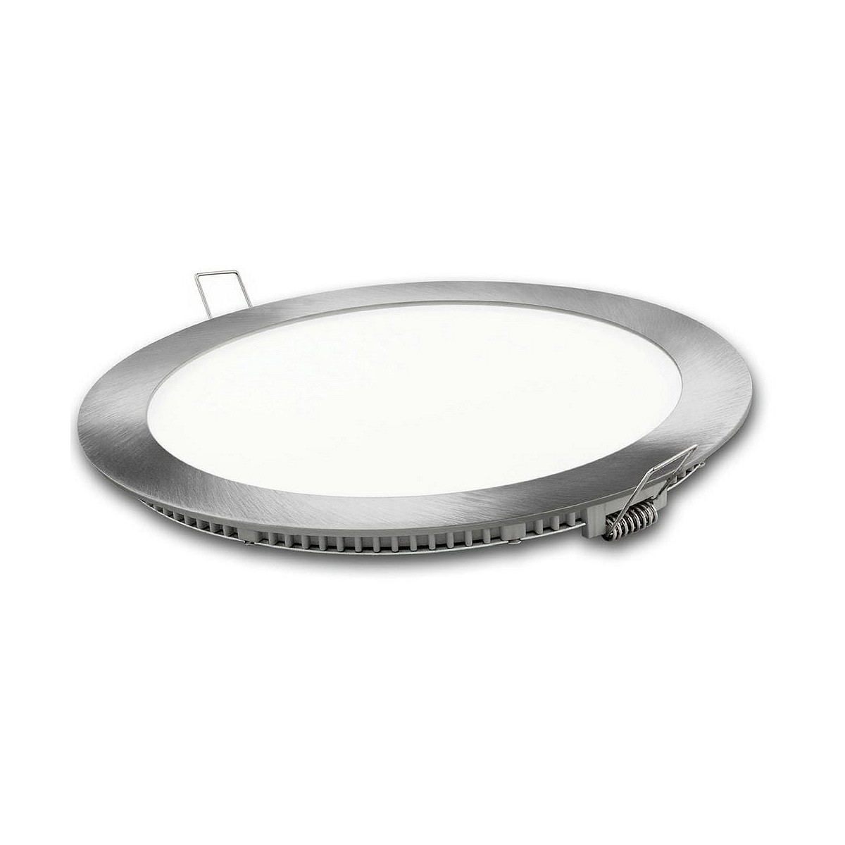 Compra DOWNLIGHT LED REDONDO PLATA MATEL 24W NEUTRA al mejor precio