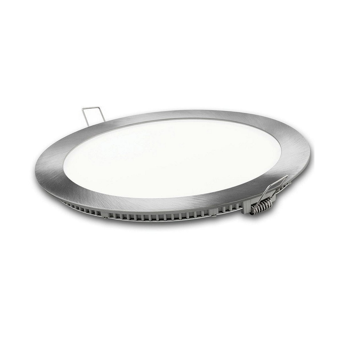 Compra DOWNLIGHT LED REDONDO PLATA MATEL 9W NEUTRA al mejor precio