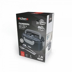 Compra FIAMBRERA ELÉCTRICA KÜKEN DOBLE CONEXIÓN 12-24V / 230V al mejor precio