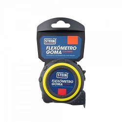 Compra FLEXÓMETRO FUNDA DE GOMA STEIN 8M 25MM al mejor precio