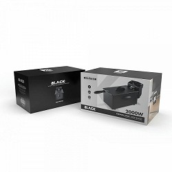 Compra FREIDORA INOX 2000W 3.0L KUKEN NEGRO MATE al mejor precio