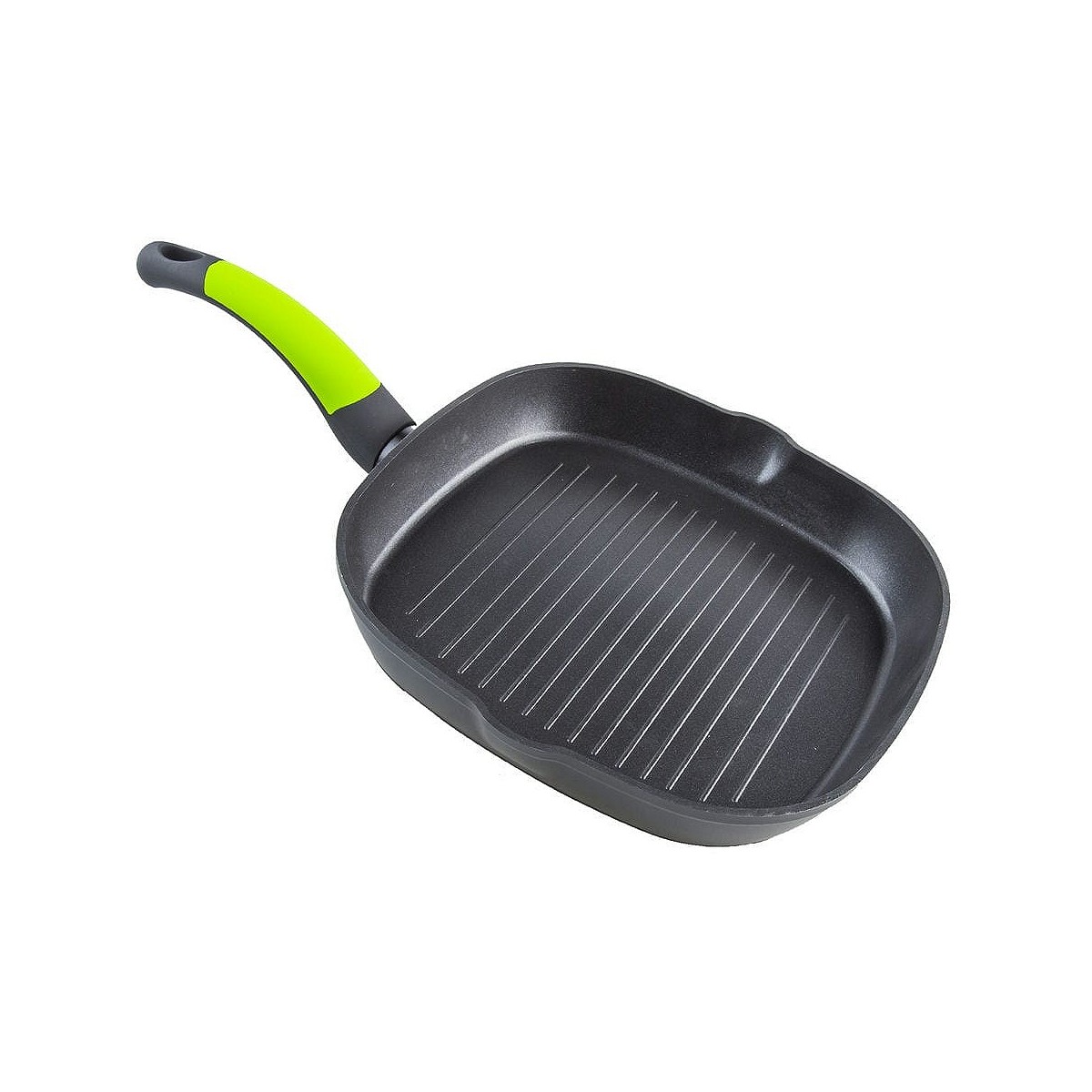 Compra GRILL ALUMINIO F. ECOLÓGICO SUPERFICIE RAYADA XYLAN 28CM al mejor precio