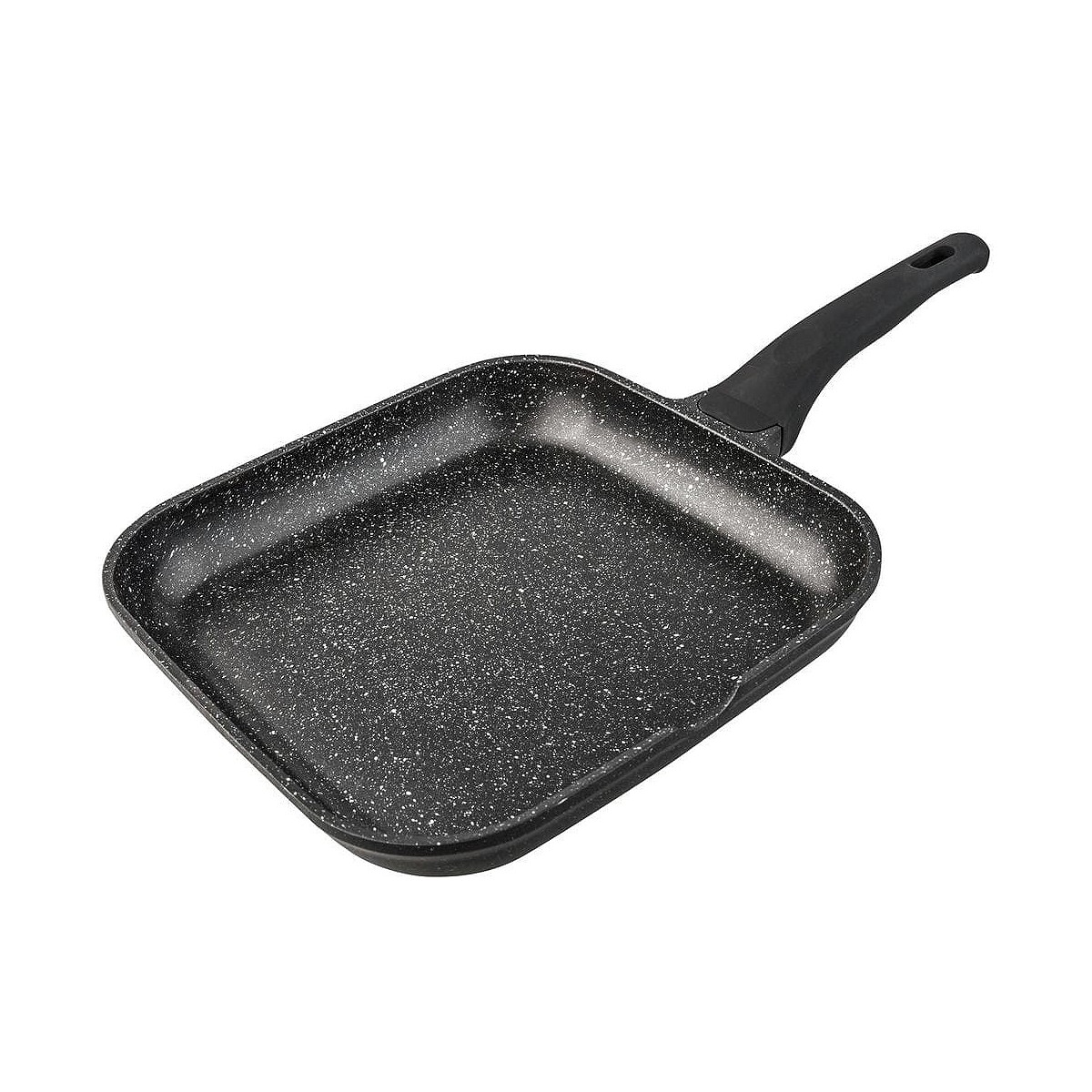 Compra GRILL ALUMINIO FUNDIDO MANGO FIJO SUPERFICIE LISA PIEDRA 20CM al mejor precio