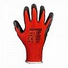 Compra GUANTE POLIÉSTER/LÁTEX WORKFIT ROJO/NEGRO TALLA 10 al mejor precio