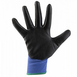 Compra GUANTE POLIÉSTER/NITRILO WORKFIT AZUL/NEGRO TALLA 10 al mejor precio