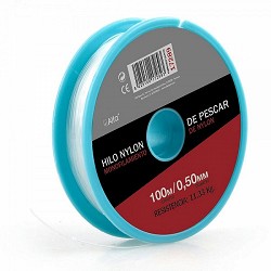 Compra HILO NYLON PESCAR BLANCO AKHUO 0,6 MM 100 M al mejor precio