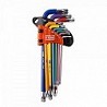 Compra JUEGO LLAVE TORX STEIN LARGA CR-V CON AGUJERO 9 PIEZAS COLORES al mejor precio