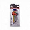 Compra JUEGO LLAVE TORX STEIN LARGA CR-V CON AGUJERO 9 PIEZAS COLORES al mejor precio