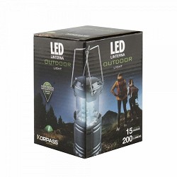 Compra LINTERNA LED KORPASS CAMPING 200LM al mejor precio