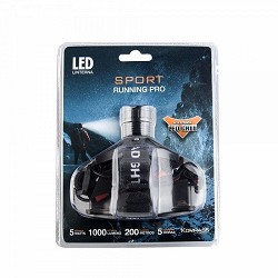 Compra LINTERNA LED KORPASS FRONTAL 5W 1000LM al mejor precio