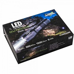 Compra LINTERNA LED KORPASS RECARGABLE 10W al mejor precio