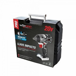 Compra LLAVE DE IMPACTO BRUSHLESS 20V WORGRIP SIN BATERÍA al mejor precio