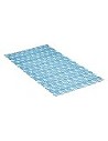 Compra Alfombra baño antideslizante con ventosas pvc 36 x 70 cm azul TATAY 5510200 al mejor precio