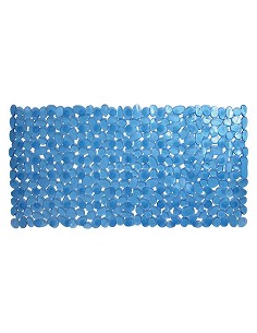 Compra Alfombra baño antideslizante marelia 33 x 72 cm azul DINTEX 5216 al mejor precio
