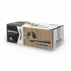 Compra MANILLA ALUMINIO CON ROSETA HANDLOCK RECTA ORO BRILLO al mejor precio