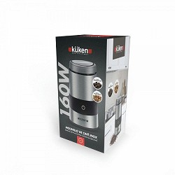 Compra MOLINILLO CAFÉ INOXIDABLE KUKEN 160W al mejor precio