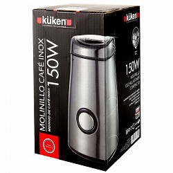 Compra MOLINILLO DE CAFÉ 150W INOX KÜKEN al mejor precio