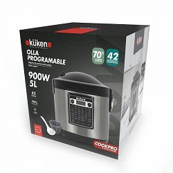 Compra OLLA PROGRAMABLE 900W 5 LITROS KÜKEN al mejor precio