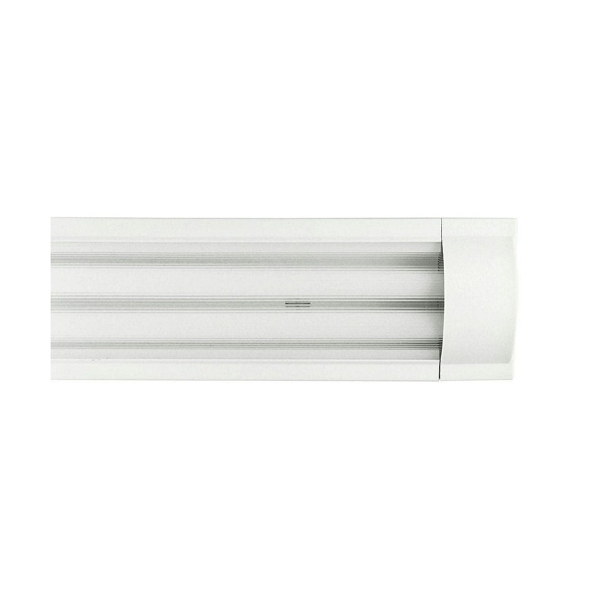 Compra PANTALLA DIRECTA MATEL PARA 2 TUBOS LED 60CM al mejor precio