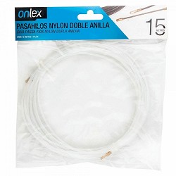 Compra PASAHILOS NYLON DOBLE ANILLA ONLEX 15M al mejor precio