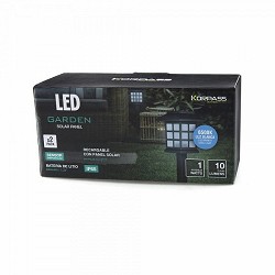 Compra PIQUETA SOLAR FAROL LED KORPASS 1W 2 UNIDADES CÁLIDA al mejor precio