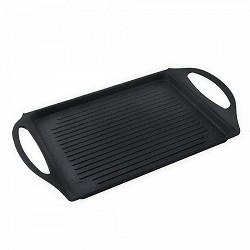 Compra PLANCHA ALUMINIO FUNDIDO 38x28CM RAYADA XYLAN al mejor precio