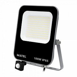 Compra PROYECTOR LED ALUMINIO MATEL CHIP SAMSUNG SENSOR 100W FRÍA al mejor precio