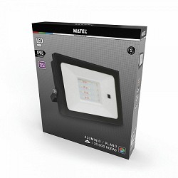 Compra PROYECTOR LED ALUMINIO NEGRO MATEL RGB IP65 10W al mejor precio