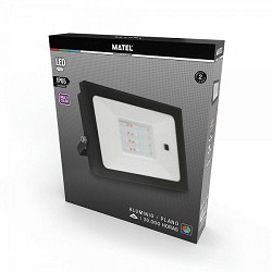 Compra PROYECTOR LED ALUMINIO NEGRO MATEL RGB IP65 20W al mejor precio