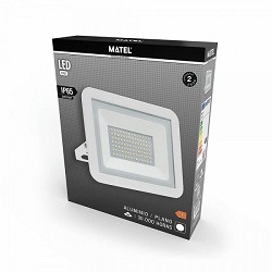 Compra PROYECTOR LED PLANO BLANCO MATEL IP65 20W FRÍA al mejor precio