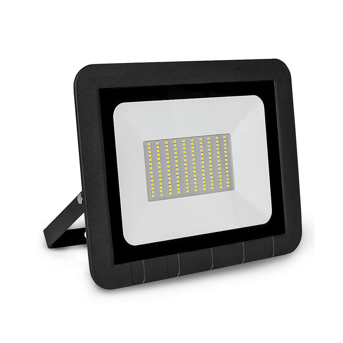 Compra PROYECTOR LED PLANO NEGRO MATEL IP65 75W FRÍA al mejor precio