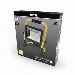 Compra PROYECTOR LED SOPORTE PLEGABLE MATEL IP65 20W FRÍA al mejor precio